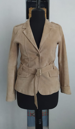 Giacca blazer pelle combipel - pelle,