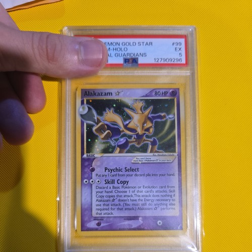 Alakazam goldstar 100 - 99/100, psa5