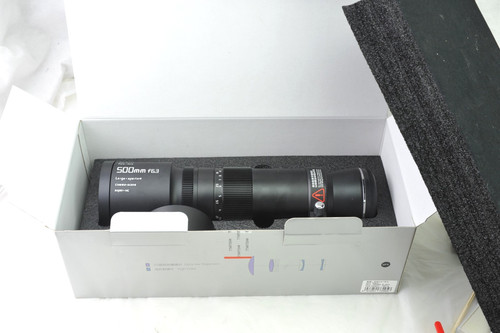 Ttartisan 500mm telephoto - f6.3,