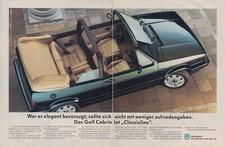Volkswagen VW Golf I Cabrio