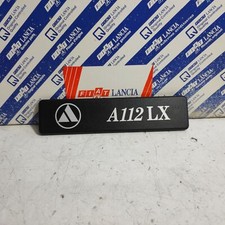SIGLA MODELLO IN PLASTICA POST ''A112 LX'' AUTOBIANCHI A112 ORIGINALE 5756930
