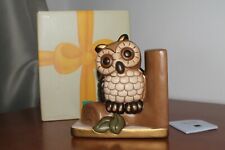 Thun, reggilibri Gufo su ramo. Altezza 14,5 cm. Nuovo.