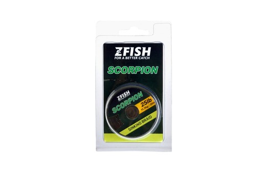 Zfish scorpion sinking braid - zfish,