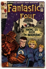 FANTASTIC FOUR #45 1965-PRIMI