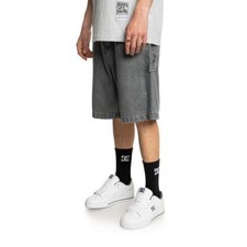 Pantaloni Corti Baggy In Denim