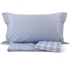 Completo lenzuolo matrimoniale Via Roma linea OXFORD articolo OX140 QUADRO varia