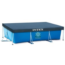 INTEX 28038 TELO COPRIPISCINA COPERTURA COPRI PISCINA FRAME CON TELAIO 300 x 200