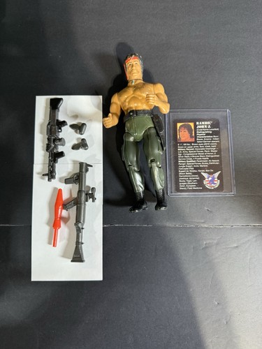 Figurina vintage john rambo - figurina,