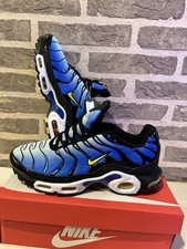 Nike Air Max Plus Sneakers per Uomo - Black/Blue/White, EU 45