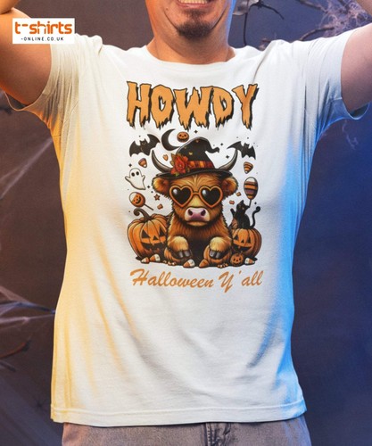 Maglietta halloween howdy - maglietta,