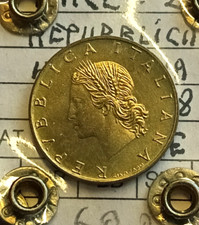 REPUBBLICA  ITALIANA  20 LIRE  RAMO DI QUERCIA  ANNO 1968  QFDC / FDC