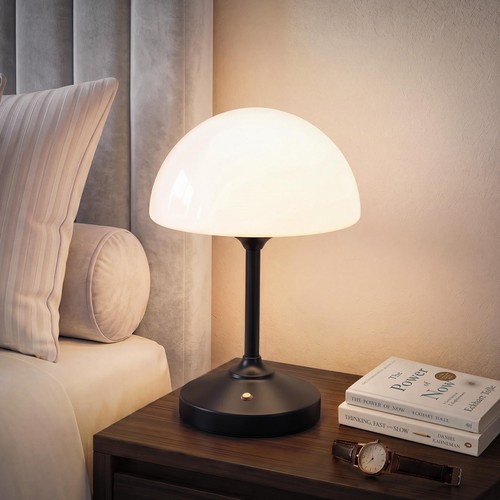 Mushroom lamp table - table,
