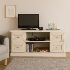 Porta tv in legno massello