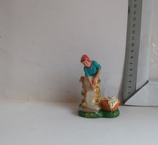 21 A ) -  Statuina presepe  vintage in pasta