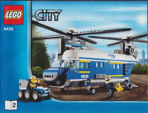 Lego manuale istruzioni 4439 - lego,