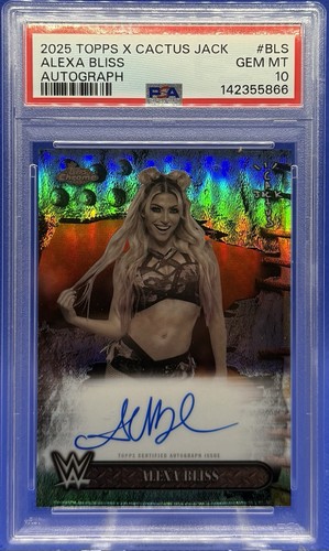 2025 topps chrome wwe - x, cactus