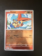 Pokemon Card Victini Reverse Pokeball 012/086 ITA Luce Nera