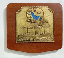I155271 CREST - Nave Stromboli - 20° Gruppo Navale - Irak Iran - h cm. 