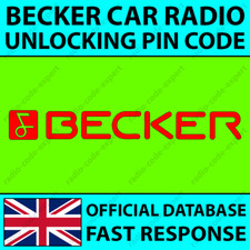BECKER RADIO PIN CODICE BMW