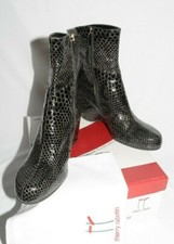 THIERRY RABOTIN Stivaletto Donna Pelle Marrone Scuro Pitone Zeppa Amazon N. 37