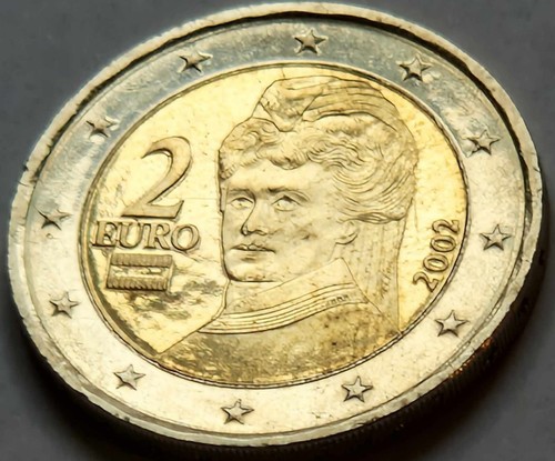 Austria moneta uro 2002 - moneta, €uro