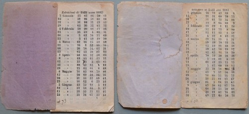 Gioco del lotto - gioco, lotto.