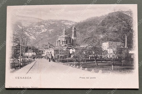 Venasca cuneo veduta del - venasca,,