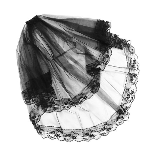 Velo halloween con pettine - ,