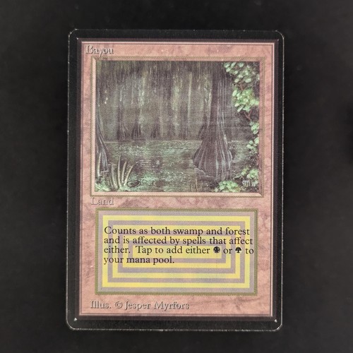 Mtg bayou beta - bayou, <<//
