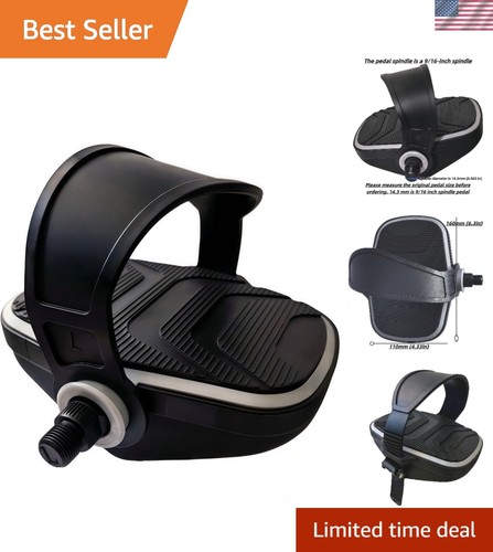 Pro spin bike - pedals, with