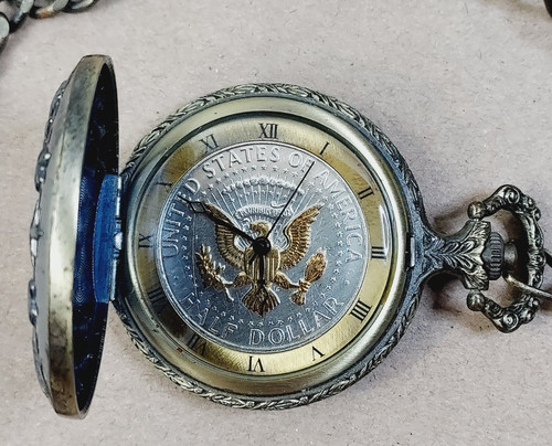 Orologio tasca moneta - tasca, mezzo
