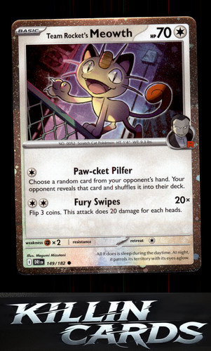 Team rocket meowth - team, rocket's