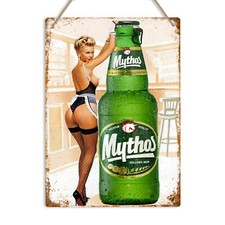 Insegna da parete in metallo