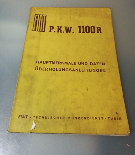 Manuale officina fiat - fiat, auto