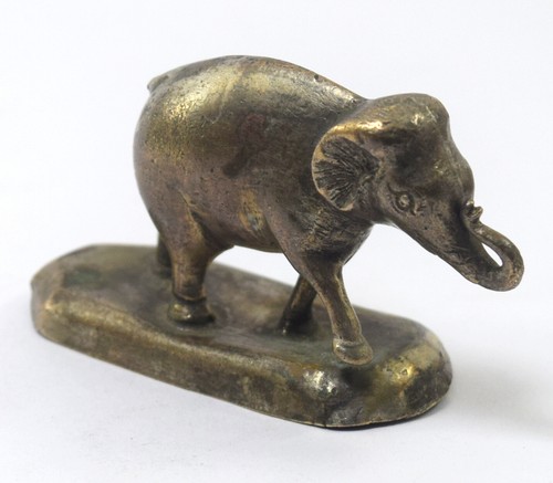 Vintage ottone elefante - ottone,