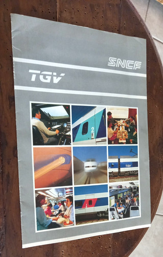 Brochure sncf tgv ferrovia - brochure,