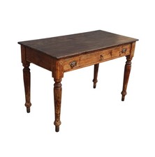 ANTICO TAVOLO LEGNO H.79 x120x60  ANTICO SCRITTOIO LEGNO SCRIVANIA TAVOLO CUCINA