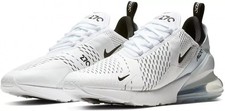 Nike Air Max 270 White Black scarpe sneaker 40 47.5 48.5 US 7 13 14 AH8050-100