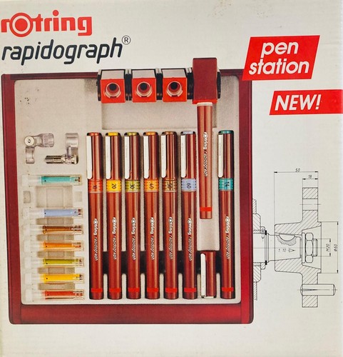 Rotring rapidograph pen - rapidograph,