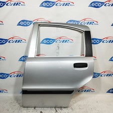 Porta / Sportello posteriore sx grigio argento Fiat Panda 2006 ecoAC8710