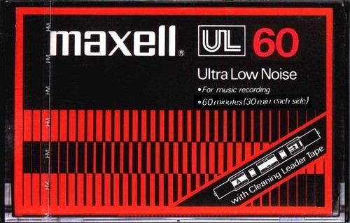 Maxell audio blank - ul,