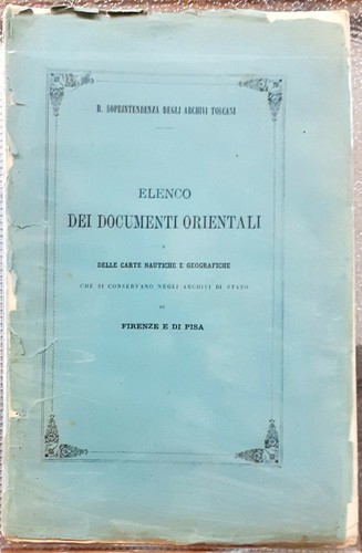 Elenco dei documenti orientali - elenco,