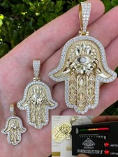 Ciondolo MOISSANITE vero oro