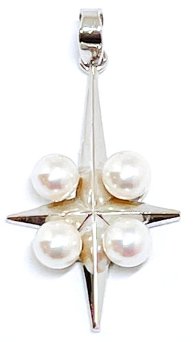 Ciondolo mikimoto vera - ciondolo,