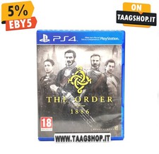 THE ORDER 1886 PLAYSTATION 4 SONY PS4 GIOCO COMPLETO PAL ITA FAST SHIP 24H