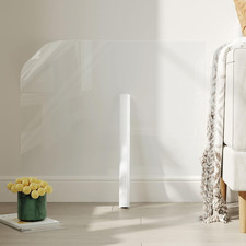 Pellicola Trasparente Adesiva per Mobili 30X300Cm, Carta Adesiva Trasparente per