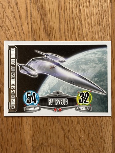 Topps force attax star wars - force,