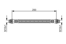 Tubo freno bosch - tubo, 987