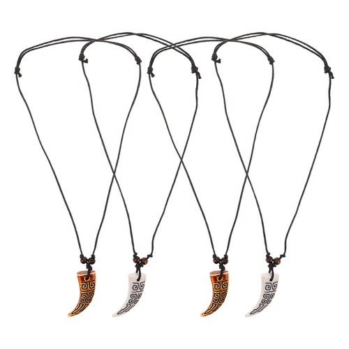Pcs collana con denti per - ,