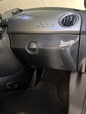 Cover Sportello PortaOggetti in VERO CARBONIO Abarth 595 695 Fiat 500 Restyling